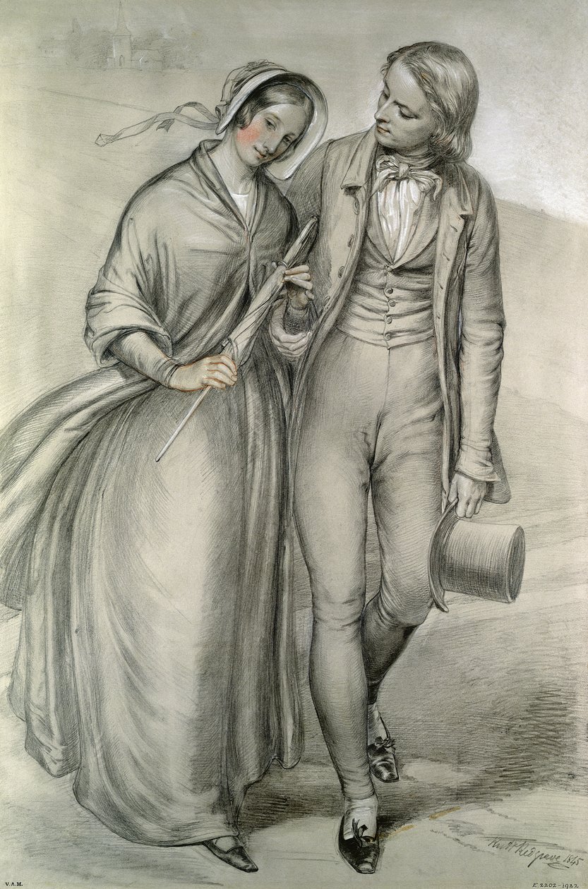 Le matin du mariage - Le départ, c.1846 - Richard Redgrave