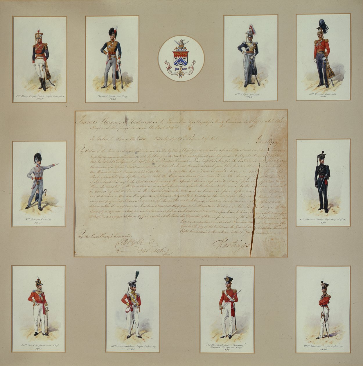 Dix gravures en couleur d