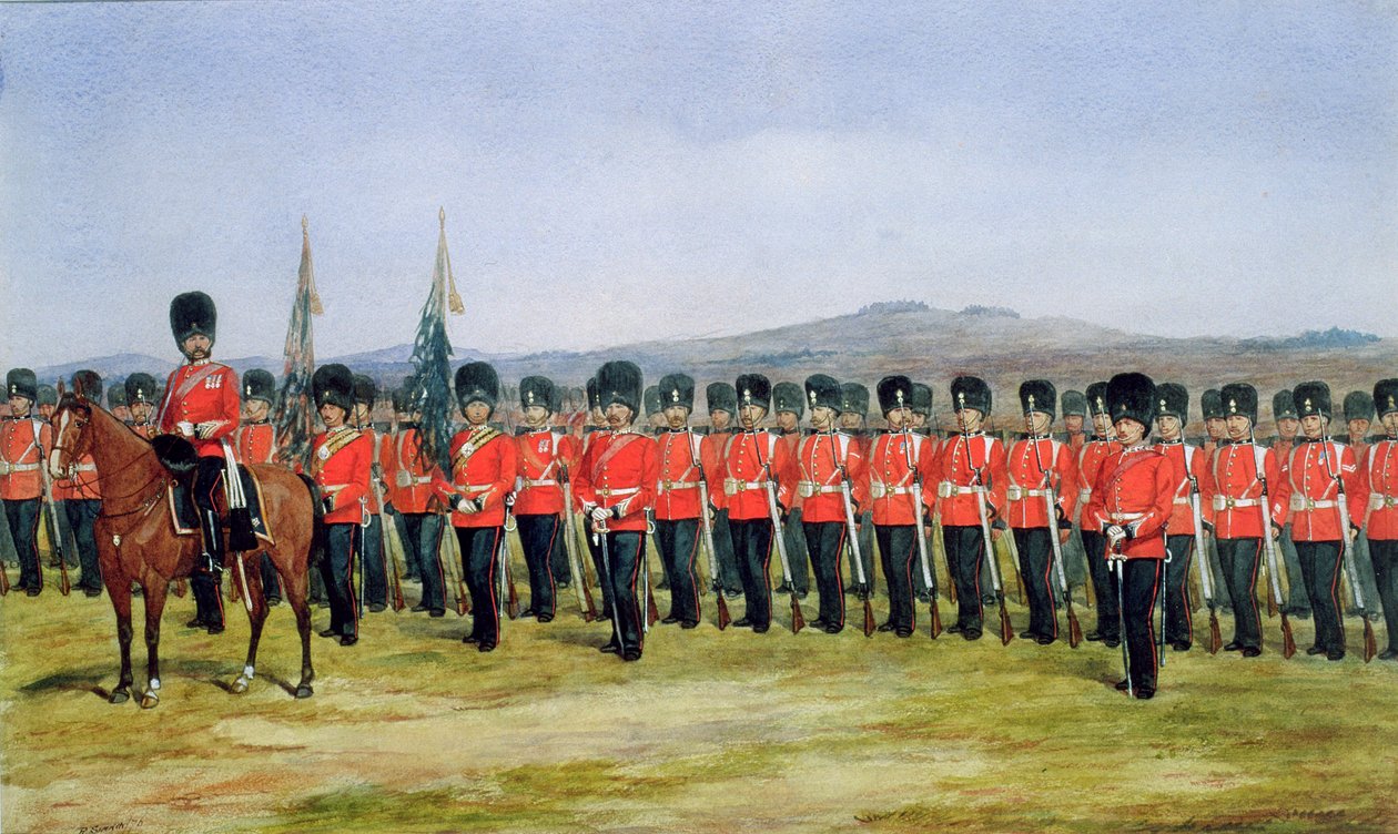 Les Royal Fusiliers, 1876 - Richard Simkin