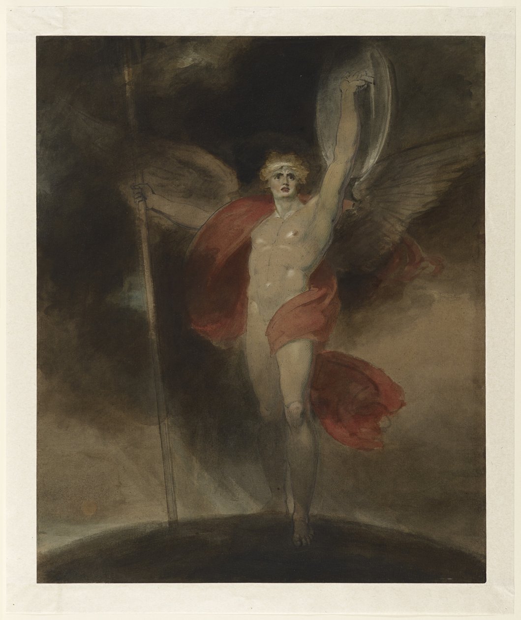 Satan Alarmé, c.1790s - Richard Westall