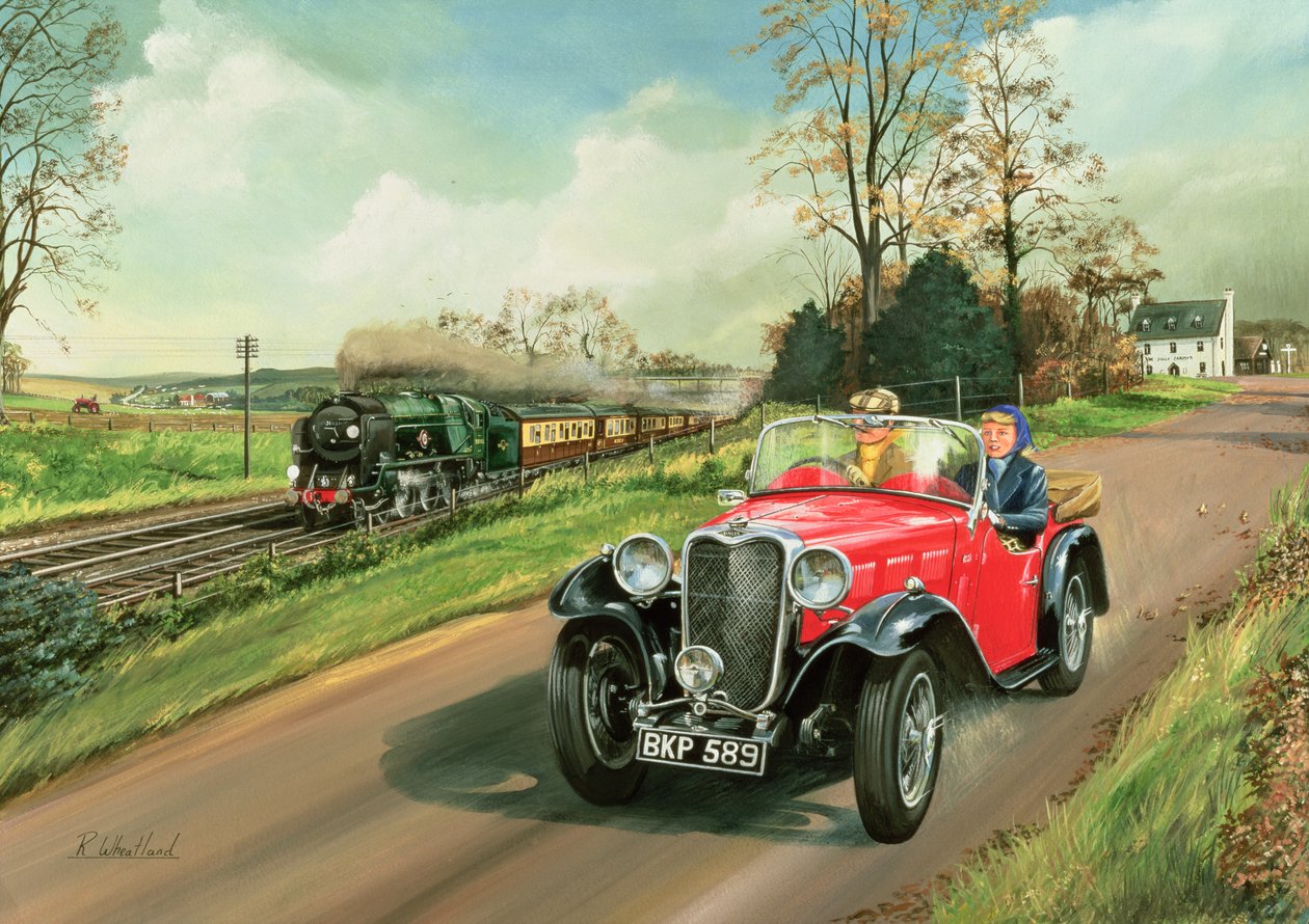 Course contre le train, 1995 - Richard Wheatland