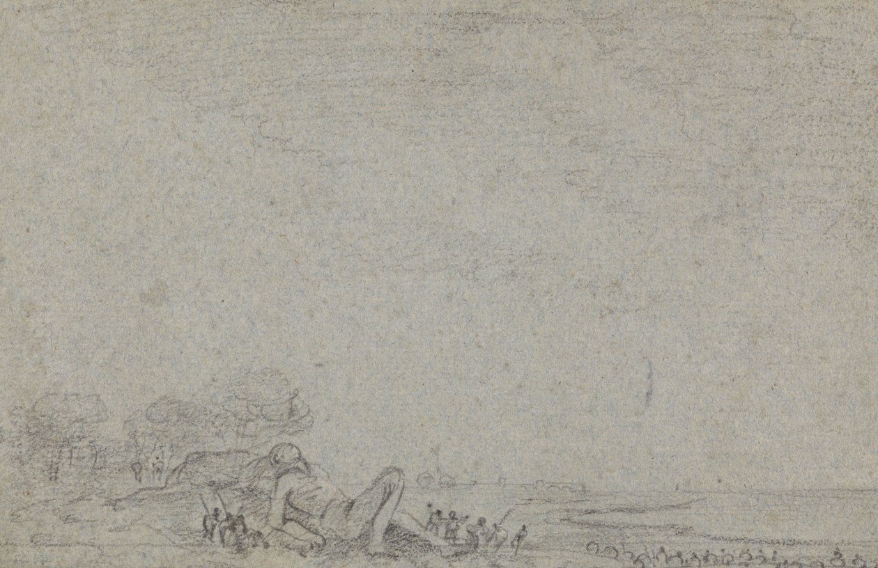 Gulliver attaché par les Lilliputiens - Richard Wilson