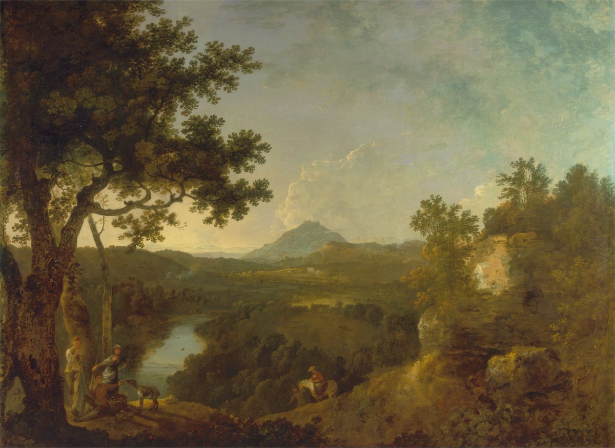 Vue près de Wynnstay, la résidence de Sir Watkin Williams-Wynn, BT. - Richard Wilson