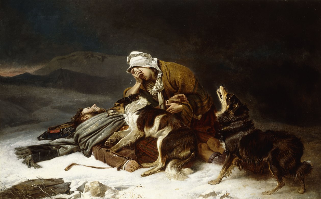 Perdu dans la tempête - Richard Ansdell