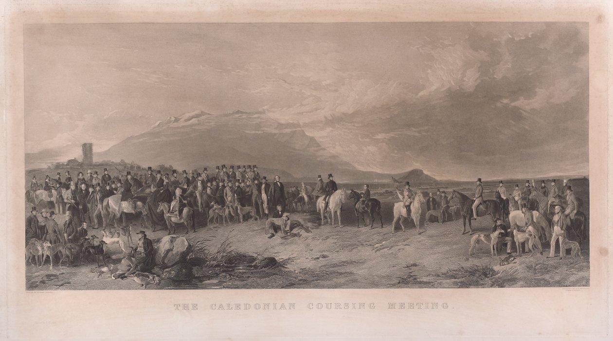 La réunion de chasse calédonienne - Richard Ansdell