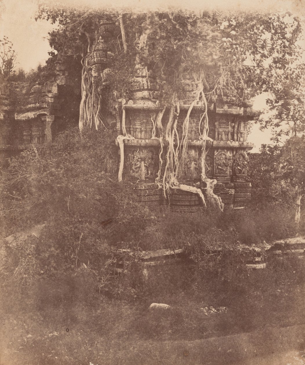 Temple de Hallibeed, Inde, 1856-1857 (photo) - Richard Banner Oakeley