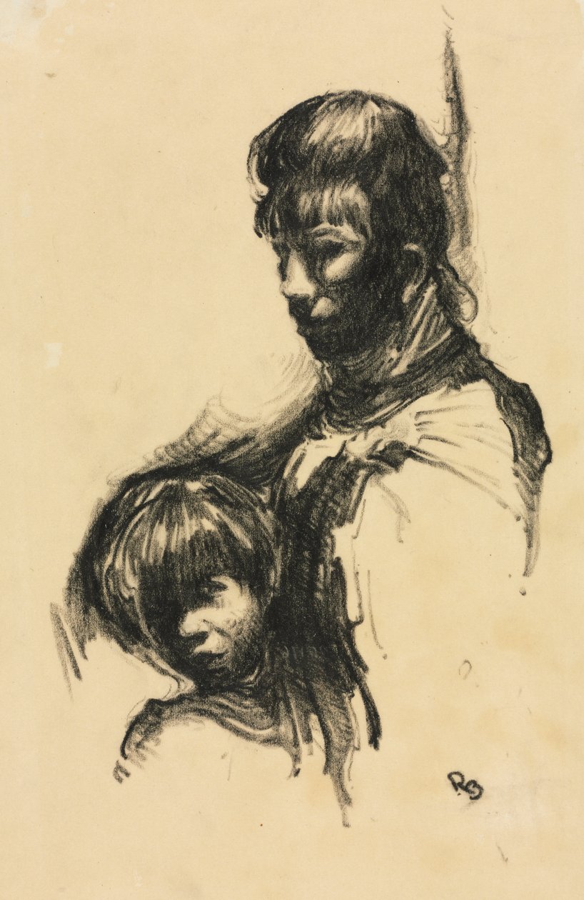 Mère et enfant - Richard Beatty