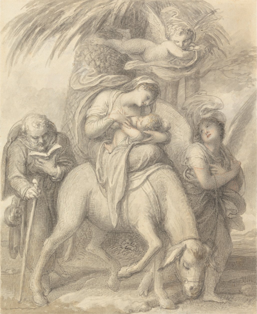 Fuite en Égypte - Richard Cosway