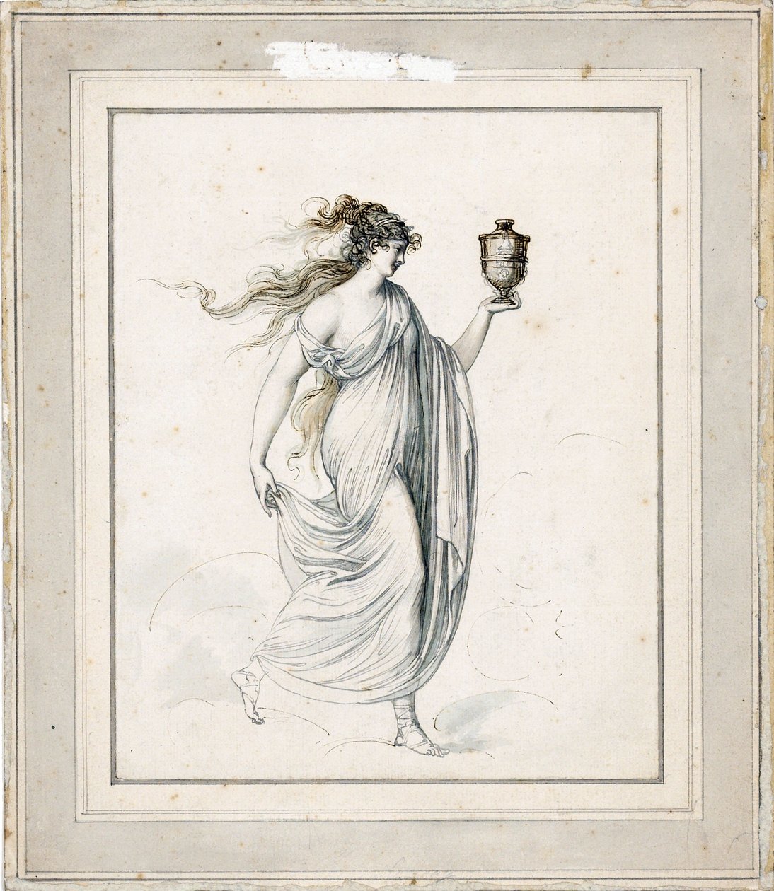 Portrait de Lady Emma Hamilton - Richard Cosway