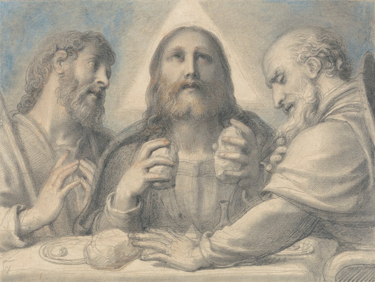 Souper à Emmaüs - Richard Cosway