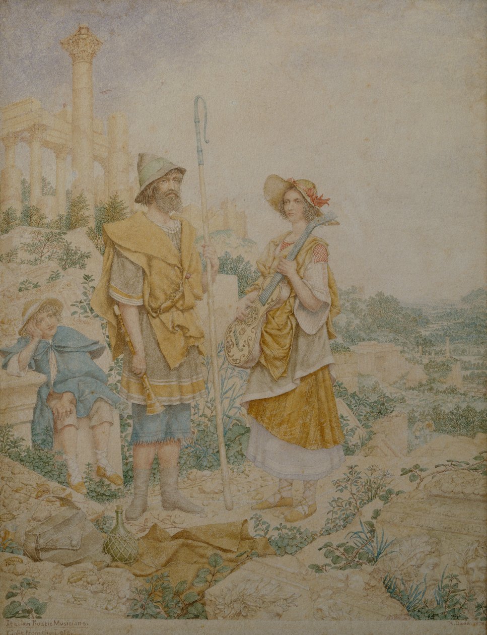 Musiciens rustiques italiens - Richard Dadd