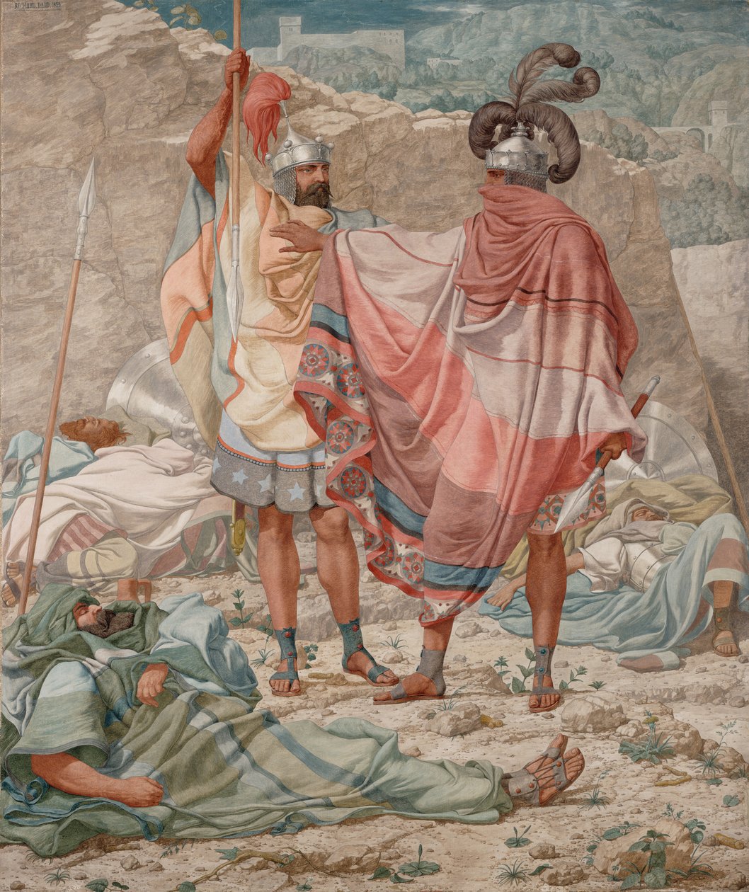 La miséricorde : David épargne la vie de Saül - Richard Dadd
