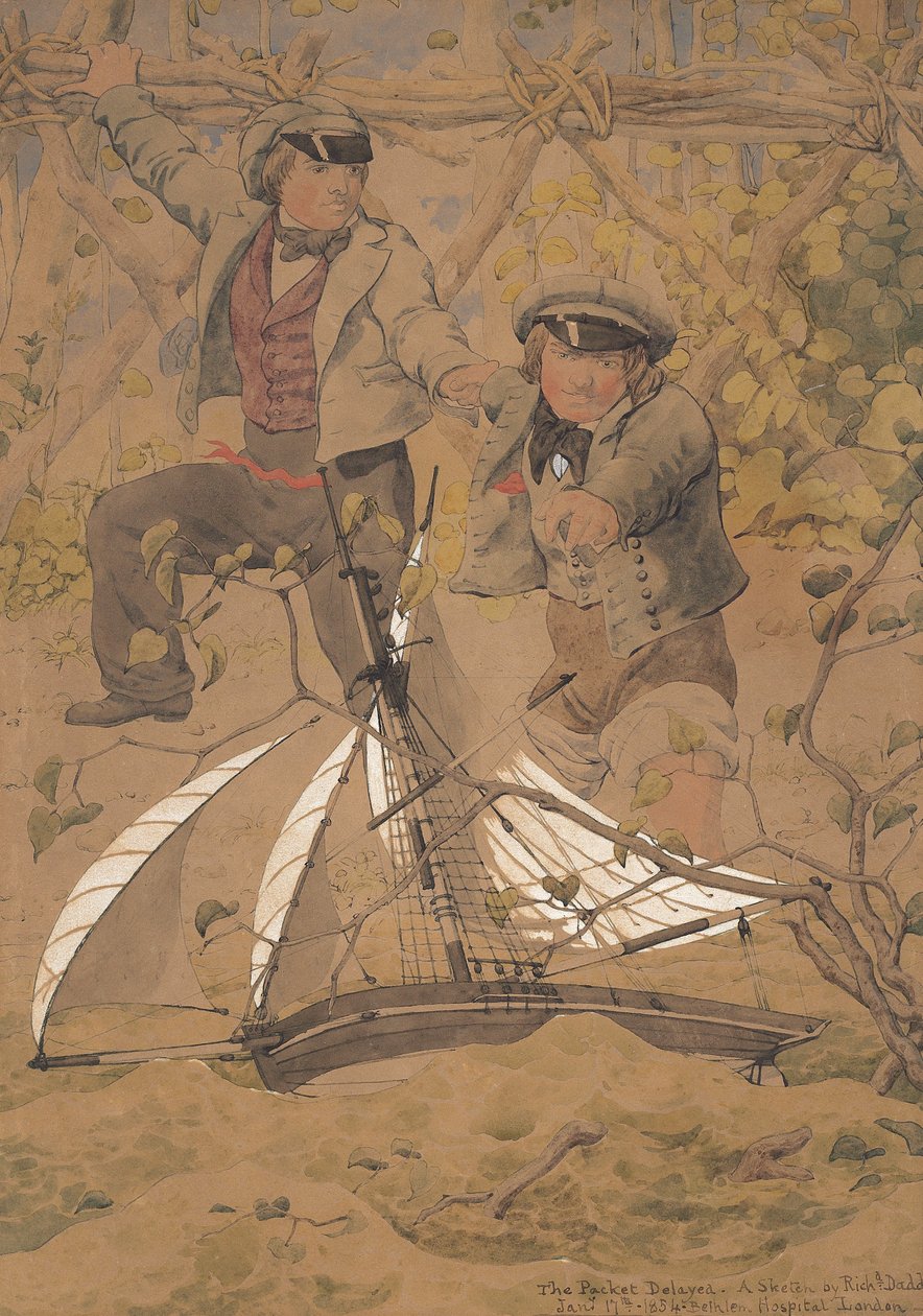 Le paquet retardé, 1854 - Richard Dadd