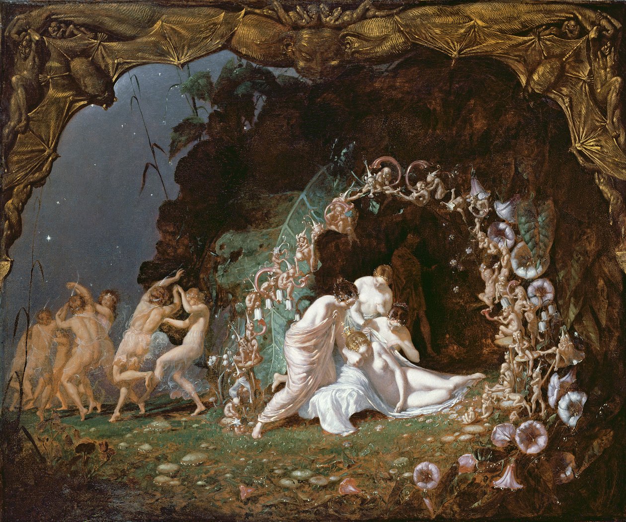 Titania endormie - Richard Dadd