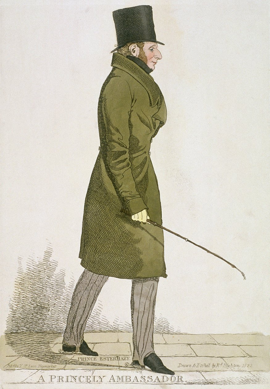 Un ambassadeur princier, 1822 - Richard Dighton