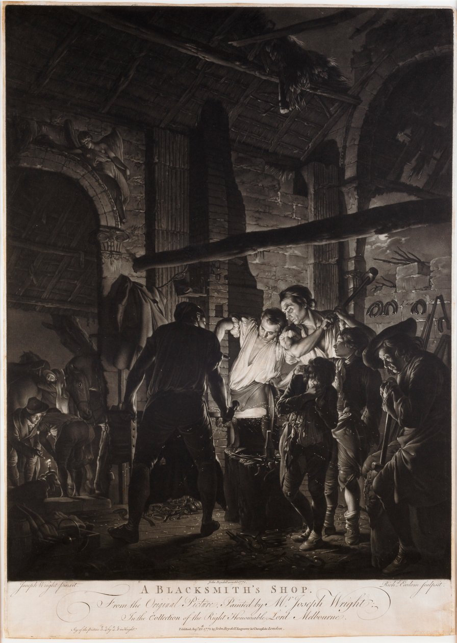 Atelier de forgeron - Richard Earlom