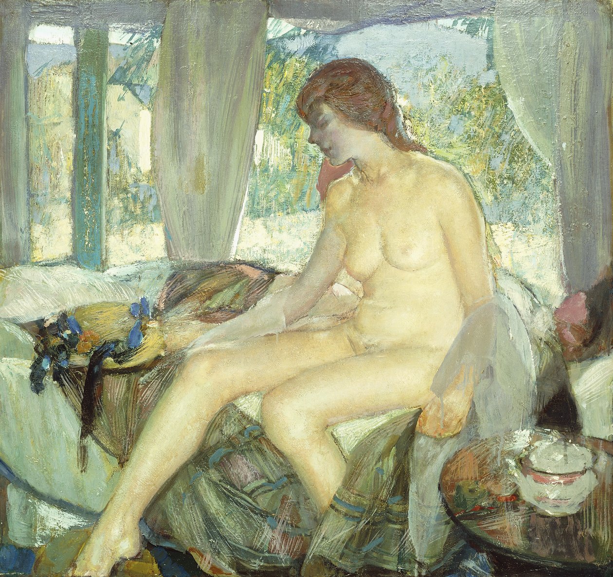 Contemplation du matin - Richard Emil Miller