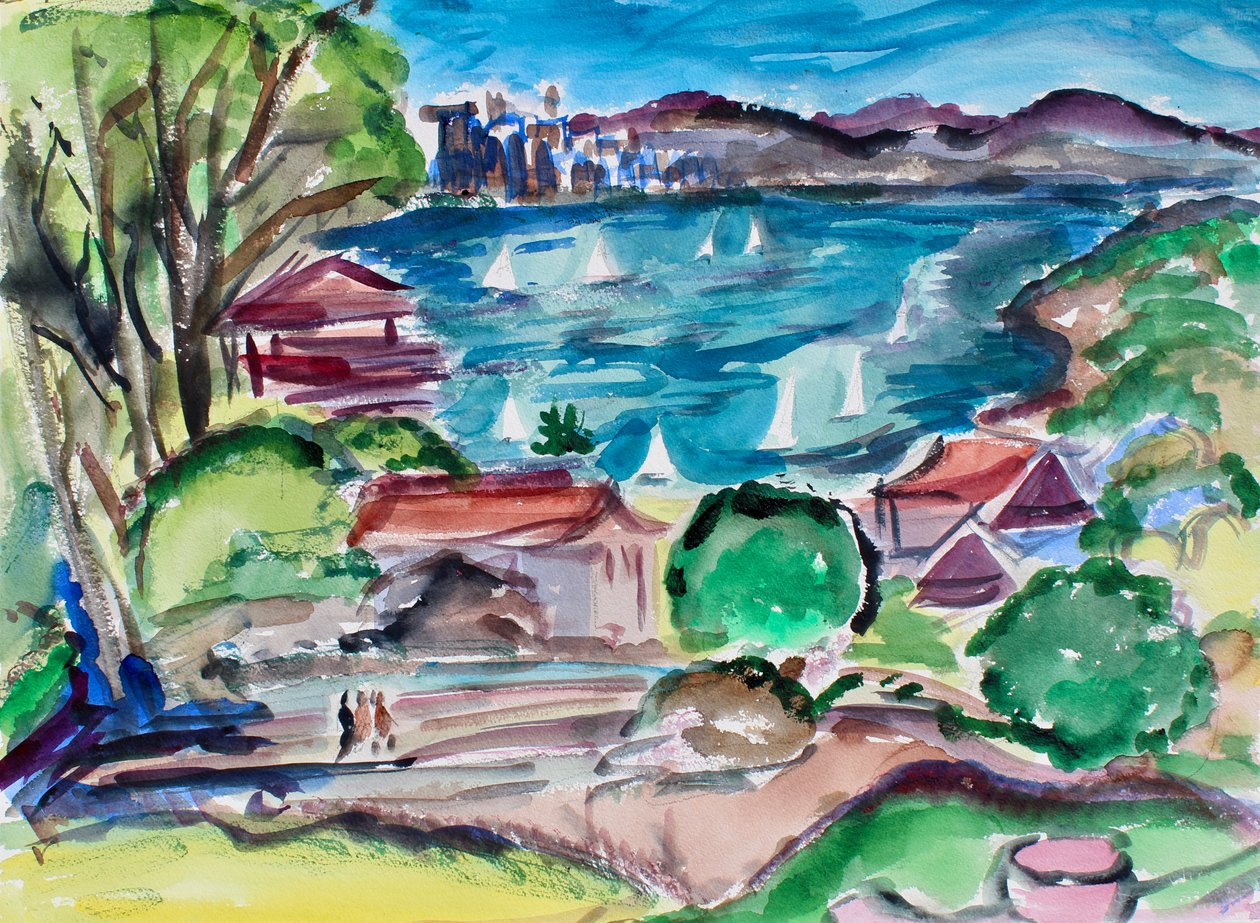 Baie de San Francisco depuis Tiburon, 2018 - Richard Fox