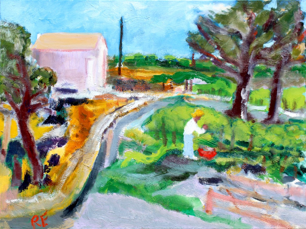 Entretien du vignoble, 2017 - Richard Fox