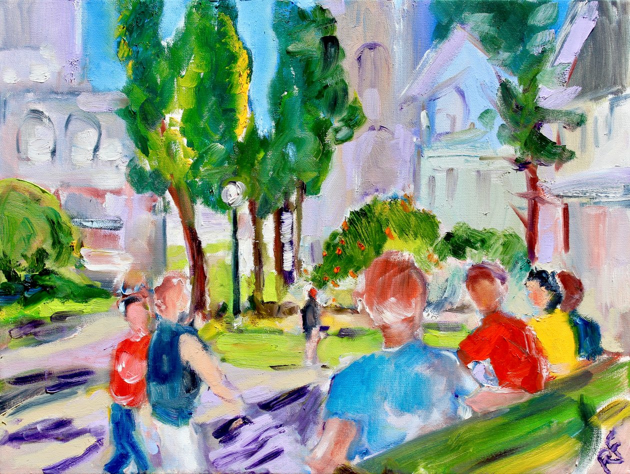 Parc Washington Square, San Francisco, 2018 - Richard Fox