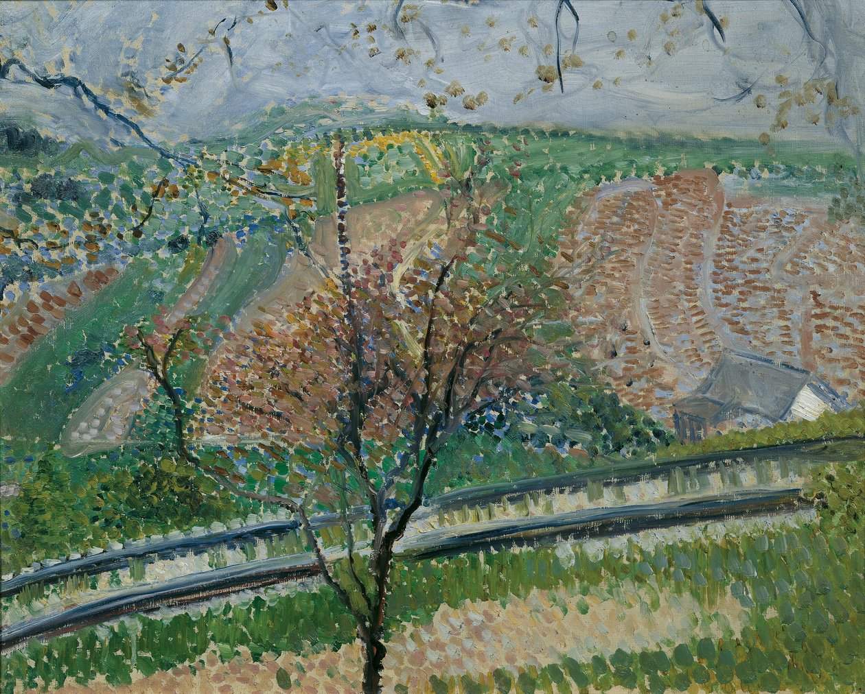 Chemin de fer à crémaillère sur le Kahlenberg - Richard Gerstl