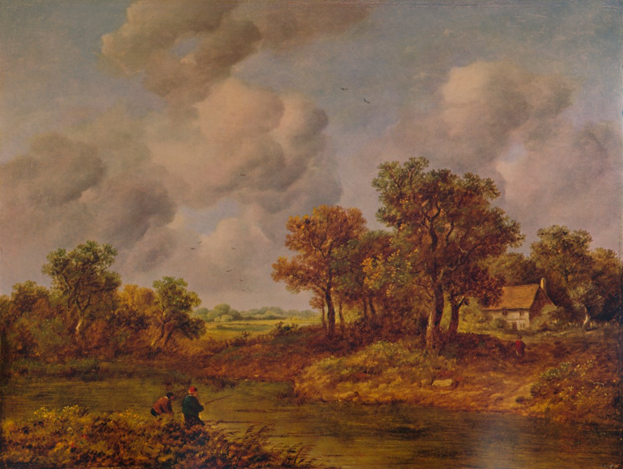 Près de Henley-on-Thames, 19e siècle, 1935 - Richard Hilder