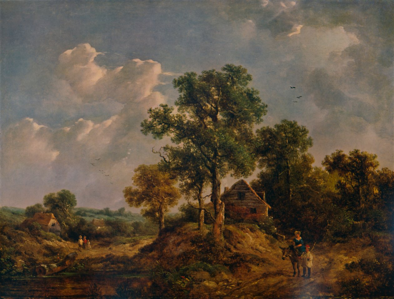 Près de Sevenoaks, Kent (19ème siècle, 1935) - Richard Hilder