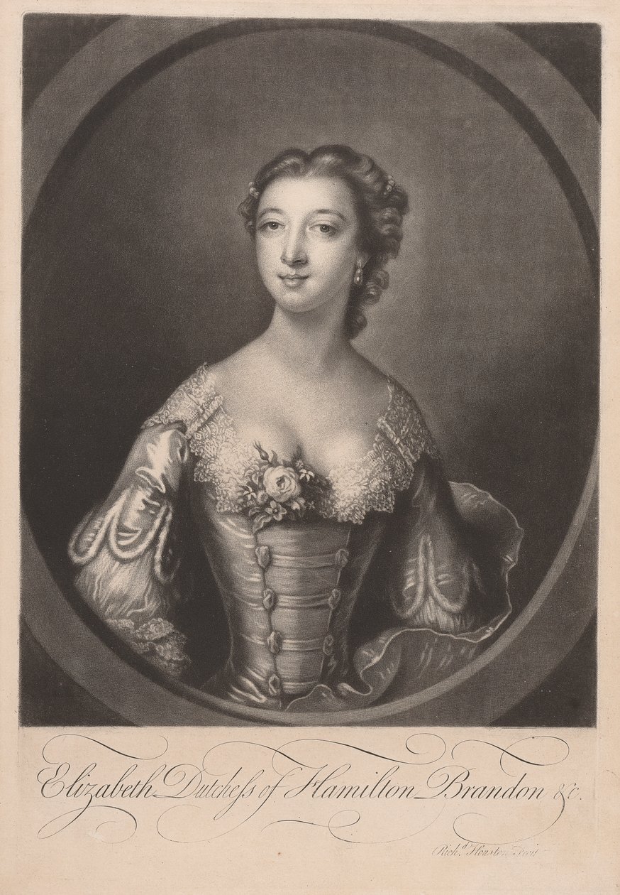 Elizabeth Duchesse de Hamilton Brandon - Richard Houston