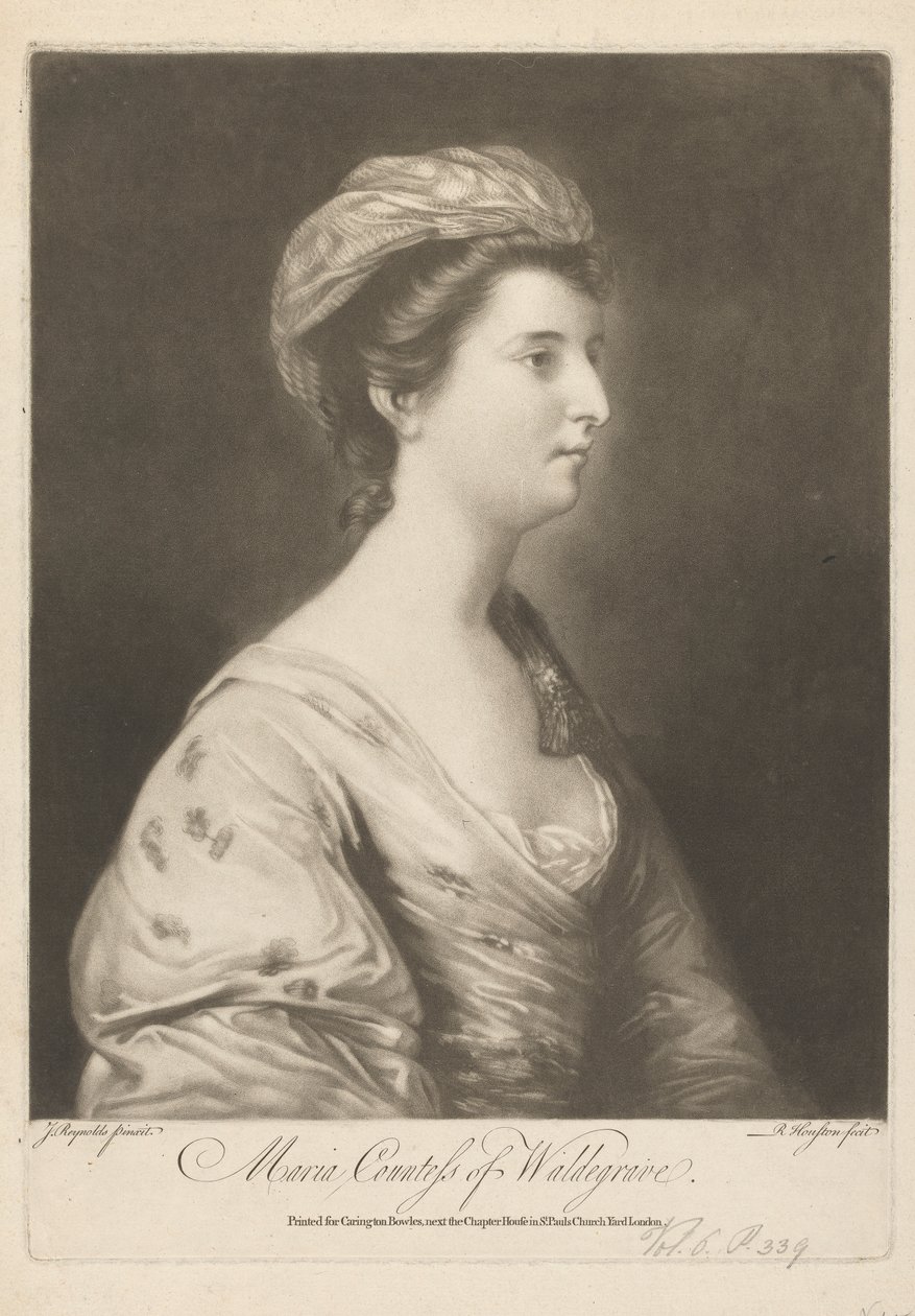 Maria, Comtesse Waldegrave - Richard Houston