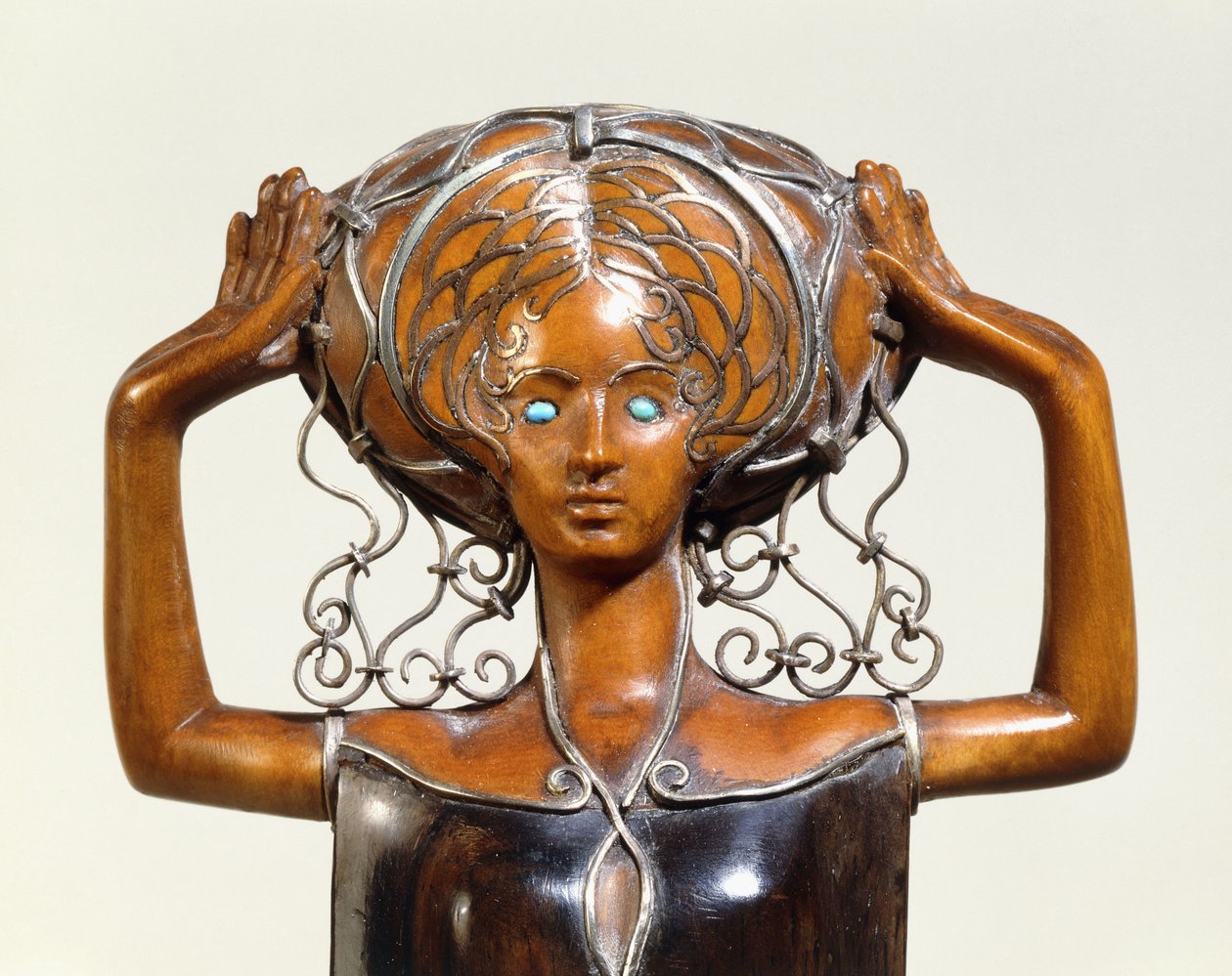Buchbaumstatuette (détail) - Richard Joseph Luksch
