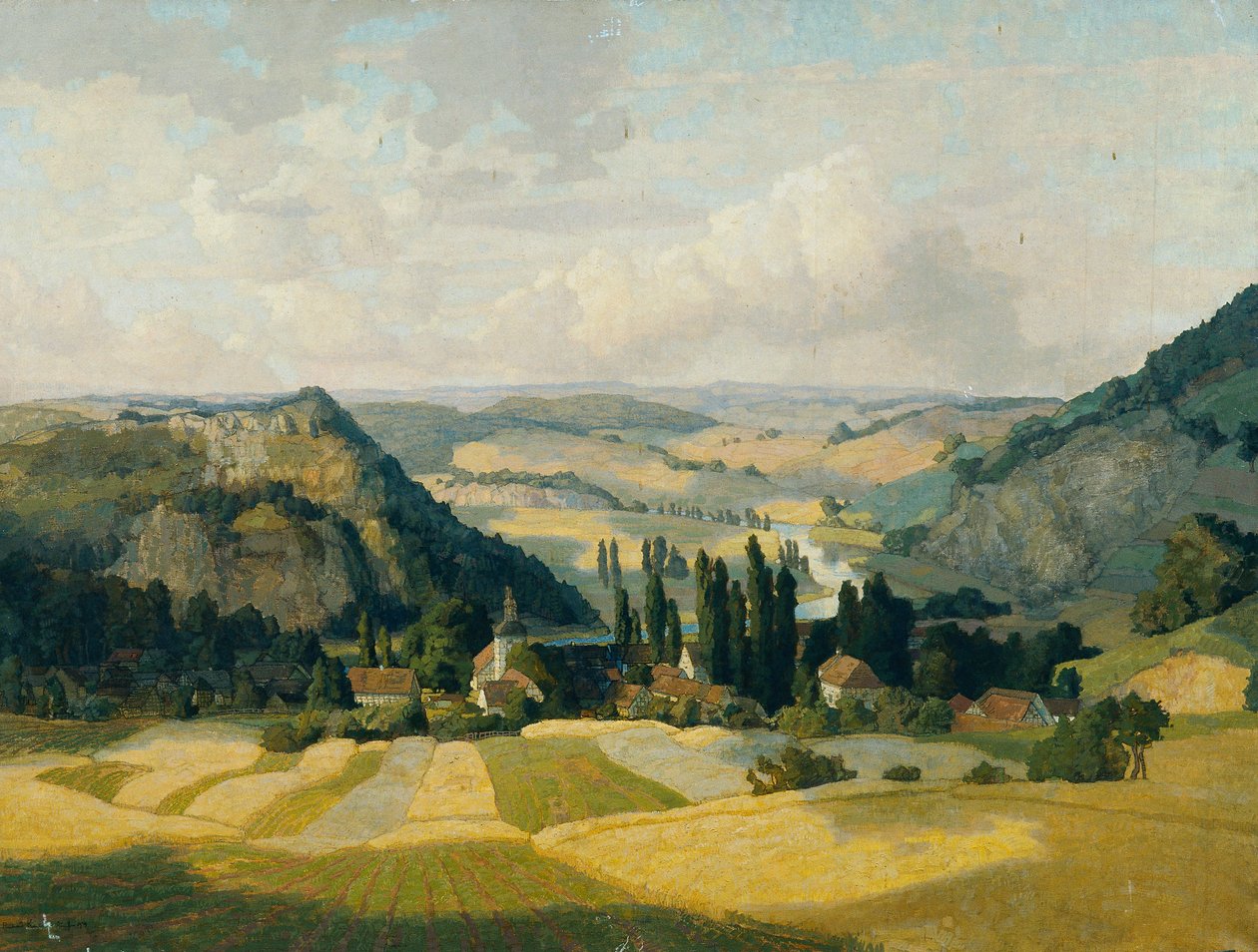 Paysage - Richard Kaiser