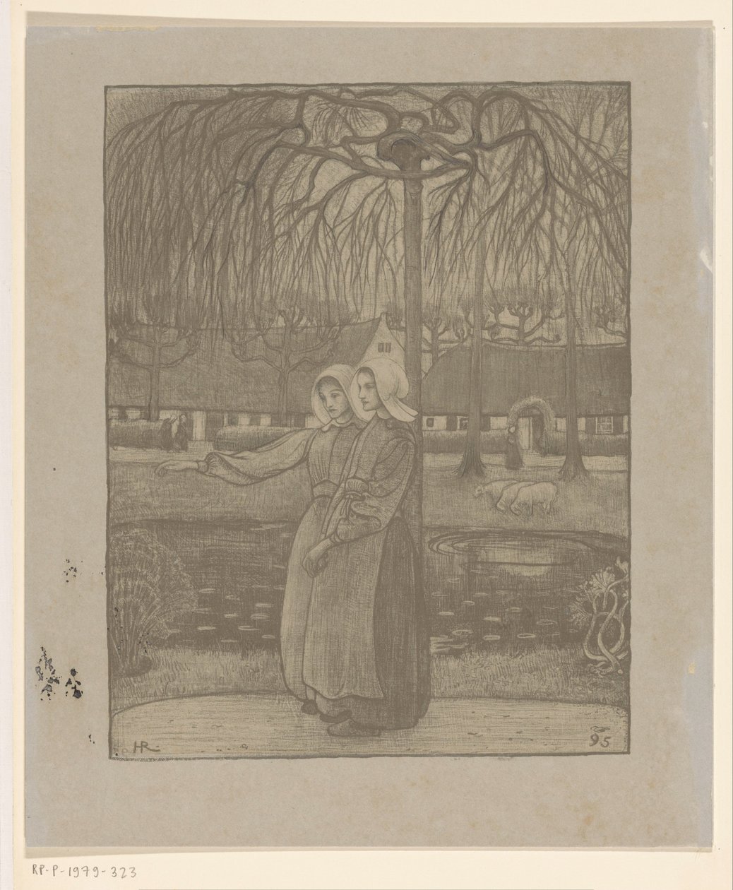 Filles de Huizen près d