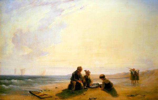 Scène côtière française - Richard Parkes (attr. to) Bonington