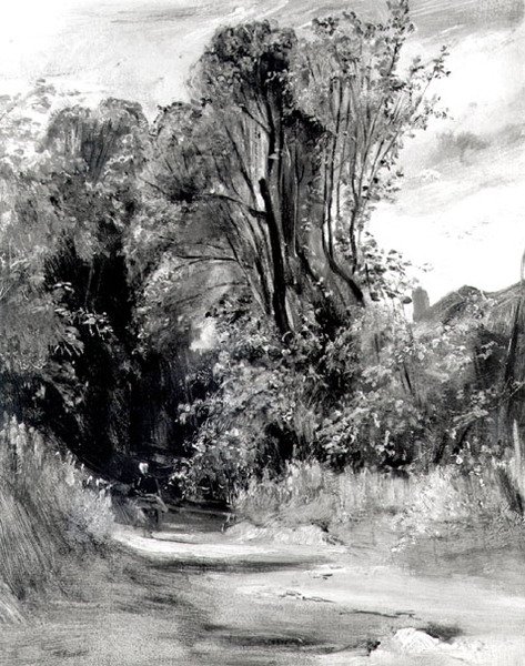 Chemin à travers un bois - Richard Parkes Bonington