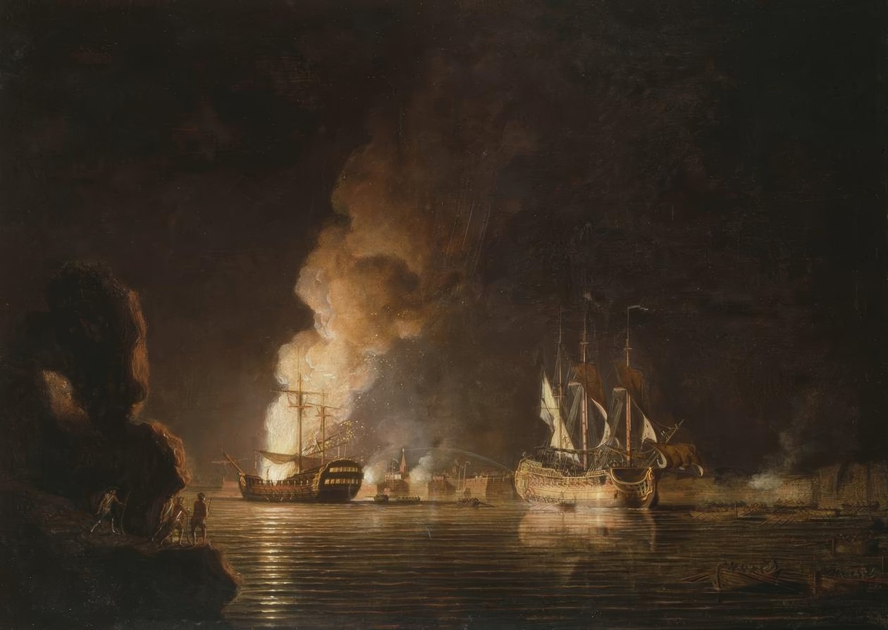 Conquête de Louisbourg 1758 - Richard Paton