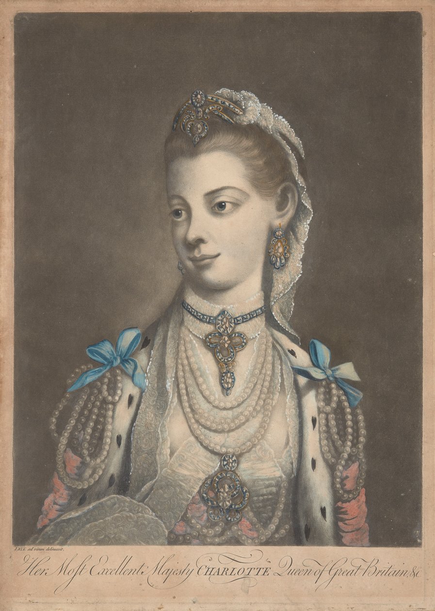 Reine Charlotte, vers 1762 - Richard Purcell