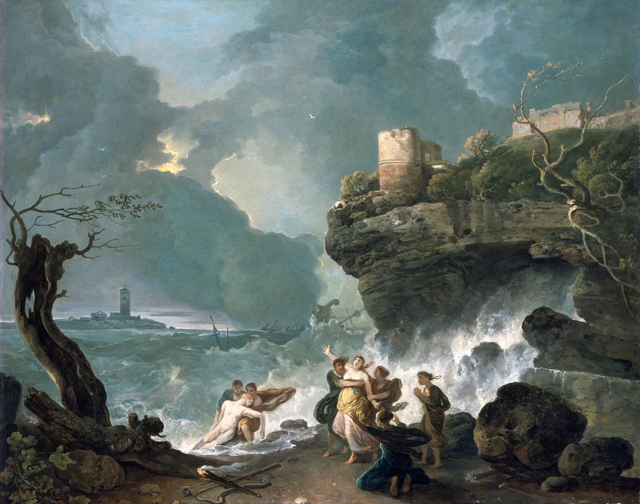Ceyx et Alcyone, 1768 - Richard Wilson