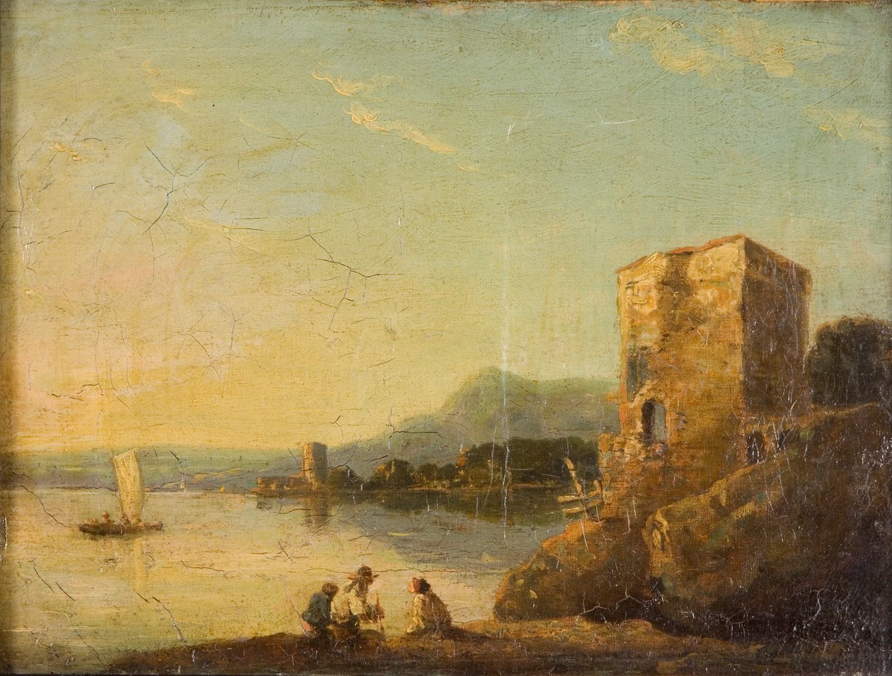 Scène côtière près de Naples, vers 1750-1780 - Richard Wilson