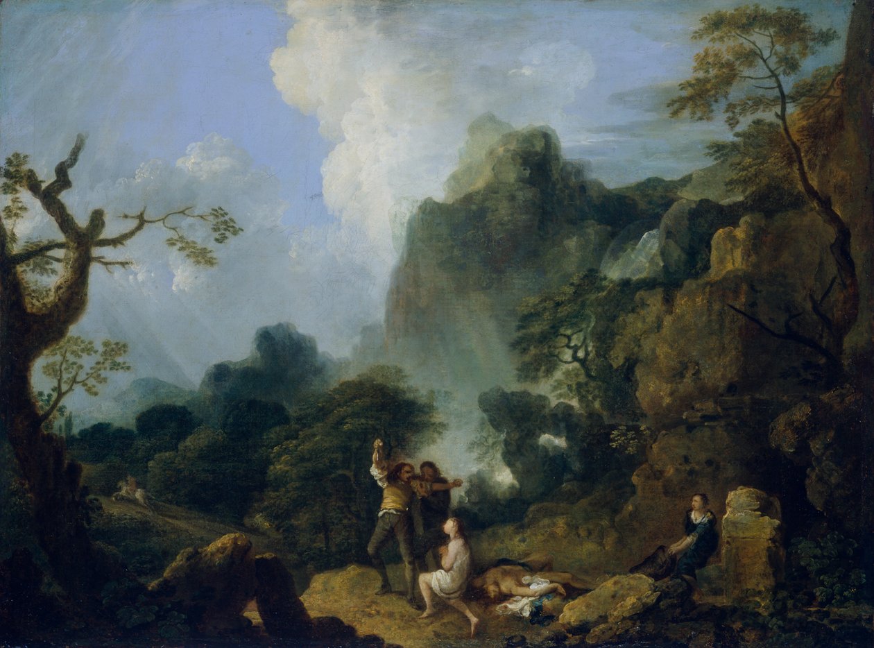 Paysage avec bandits : le meurtre - Richard Wilson