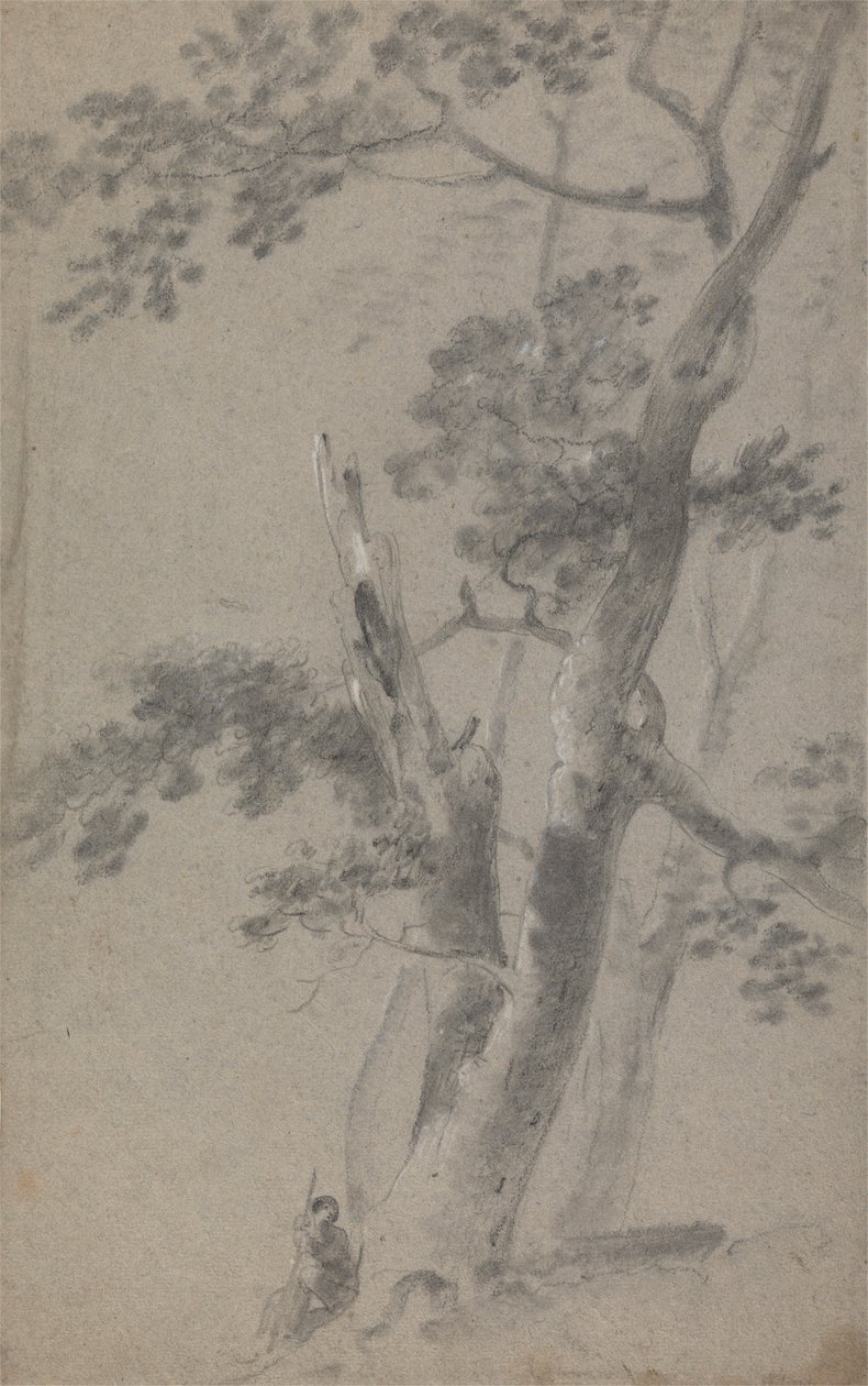 Berger Assis Sous un Arbre - Richard Wilson