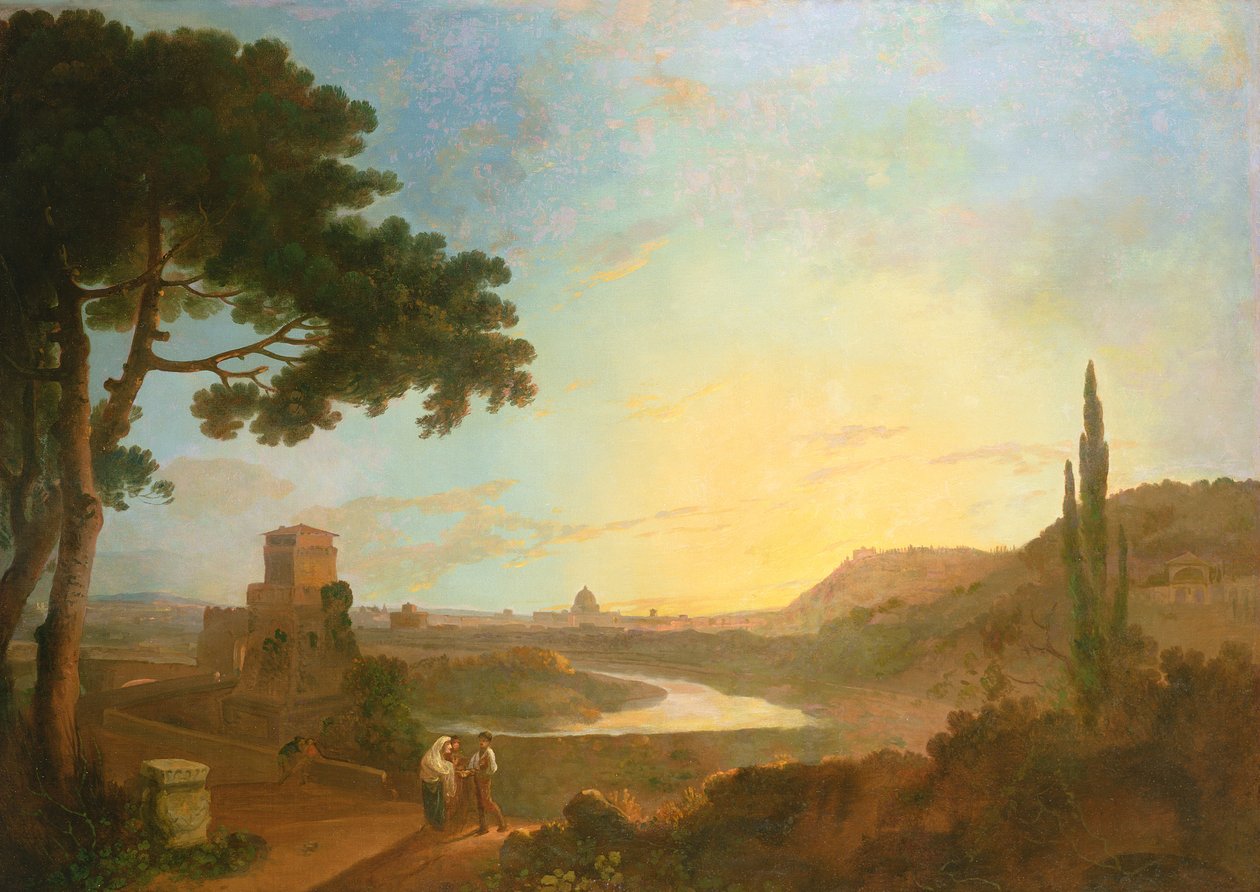 Vue du Tibre - Richard Wilson