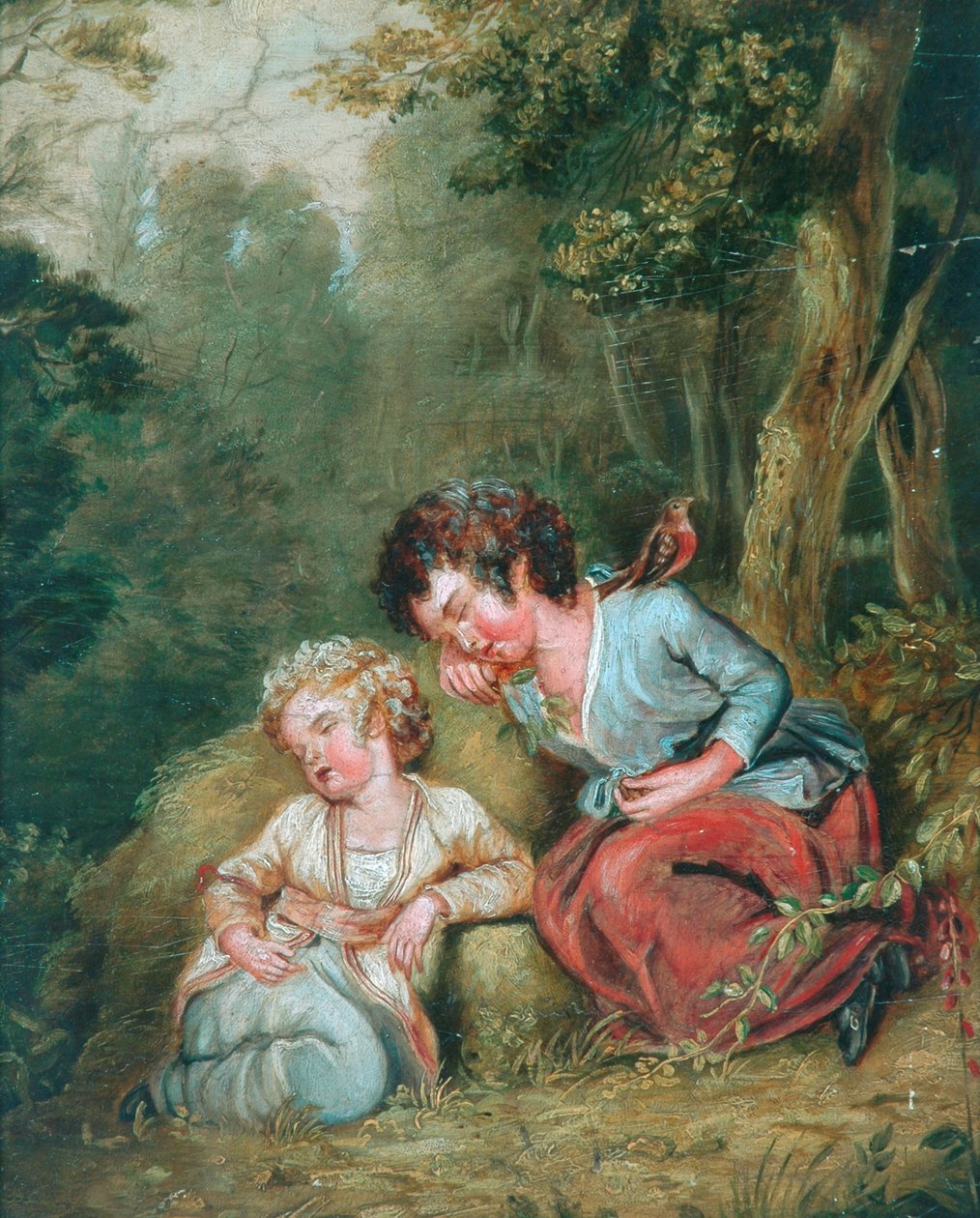 Les enfants dans les bois, 1847 - Richmond Drummond