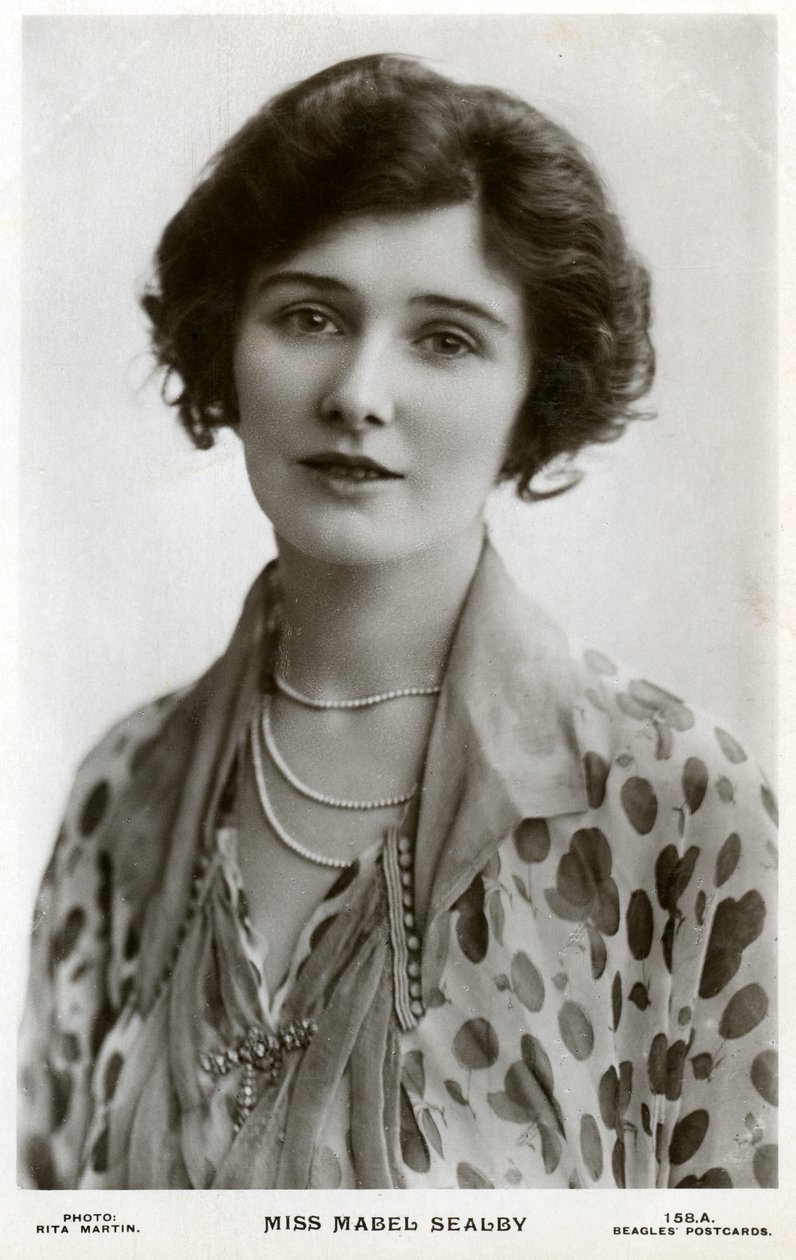Mabel Sealby, actrice britannique, vers 1900-1910 - Rita Martin