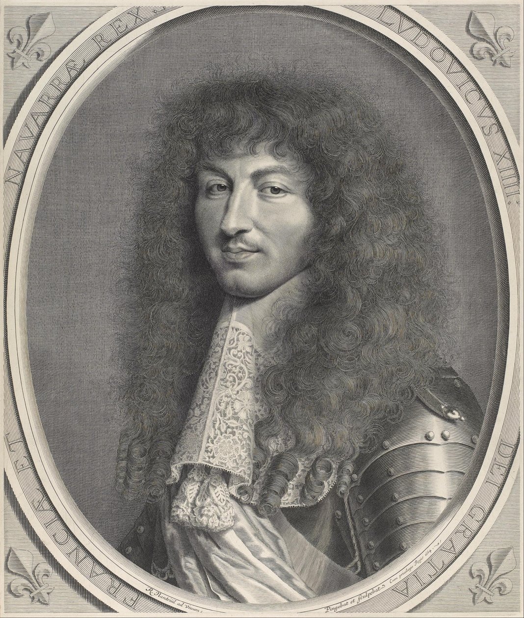 Portrait de Louis XIV - Robert Nanteuil