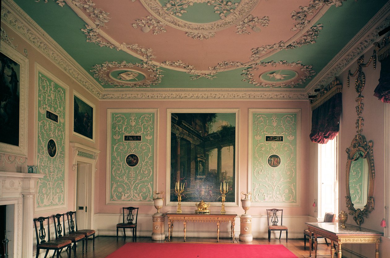 La salle à manger, c.1766 - Robert Adam