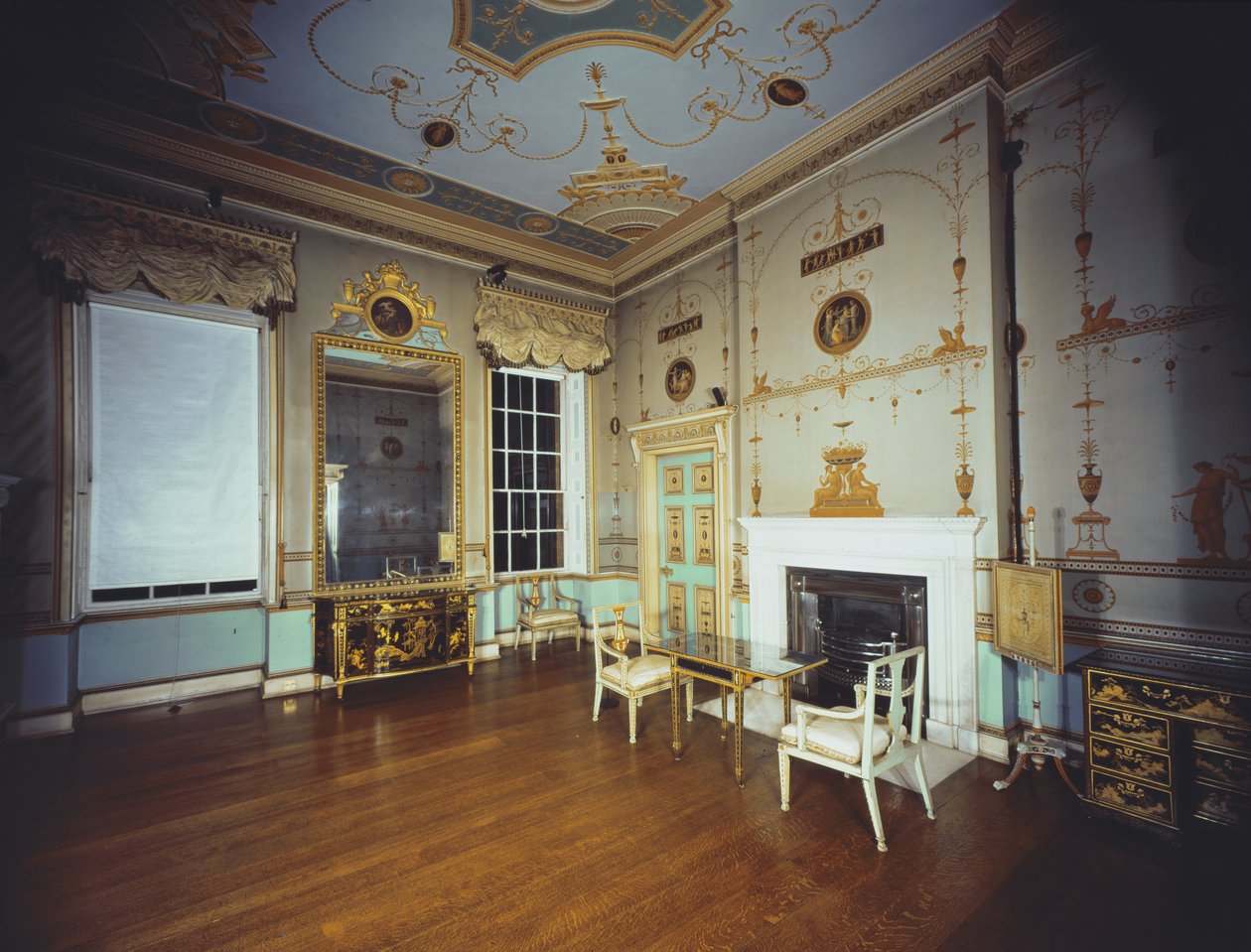 Vue de la salle de bain étrusque, 1773-74 - Robert Adam