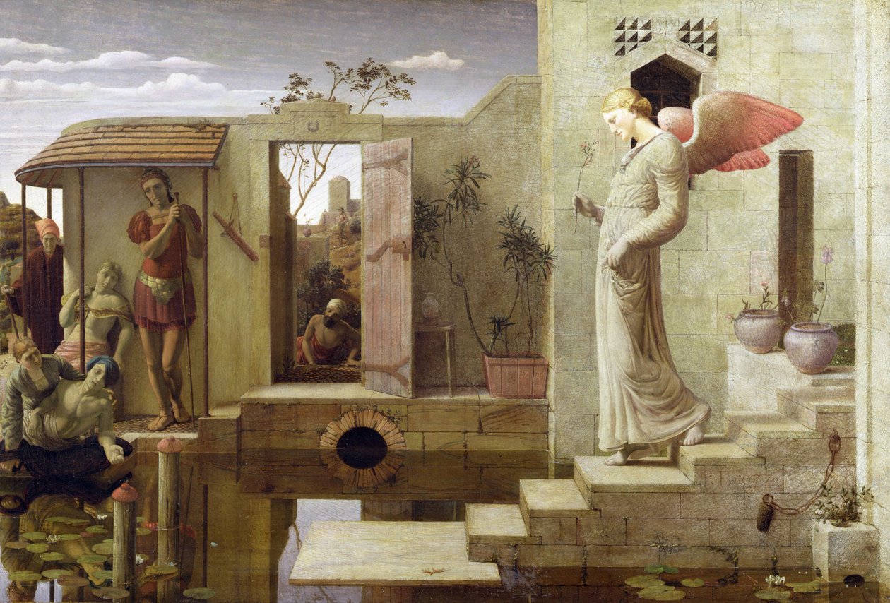La piscine de Bethesda, 1877 - Robert Bateman