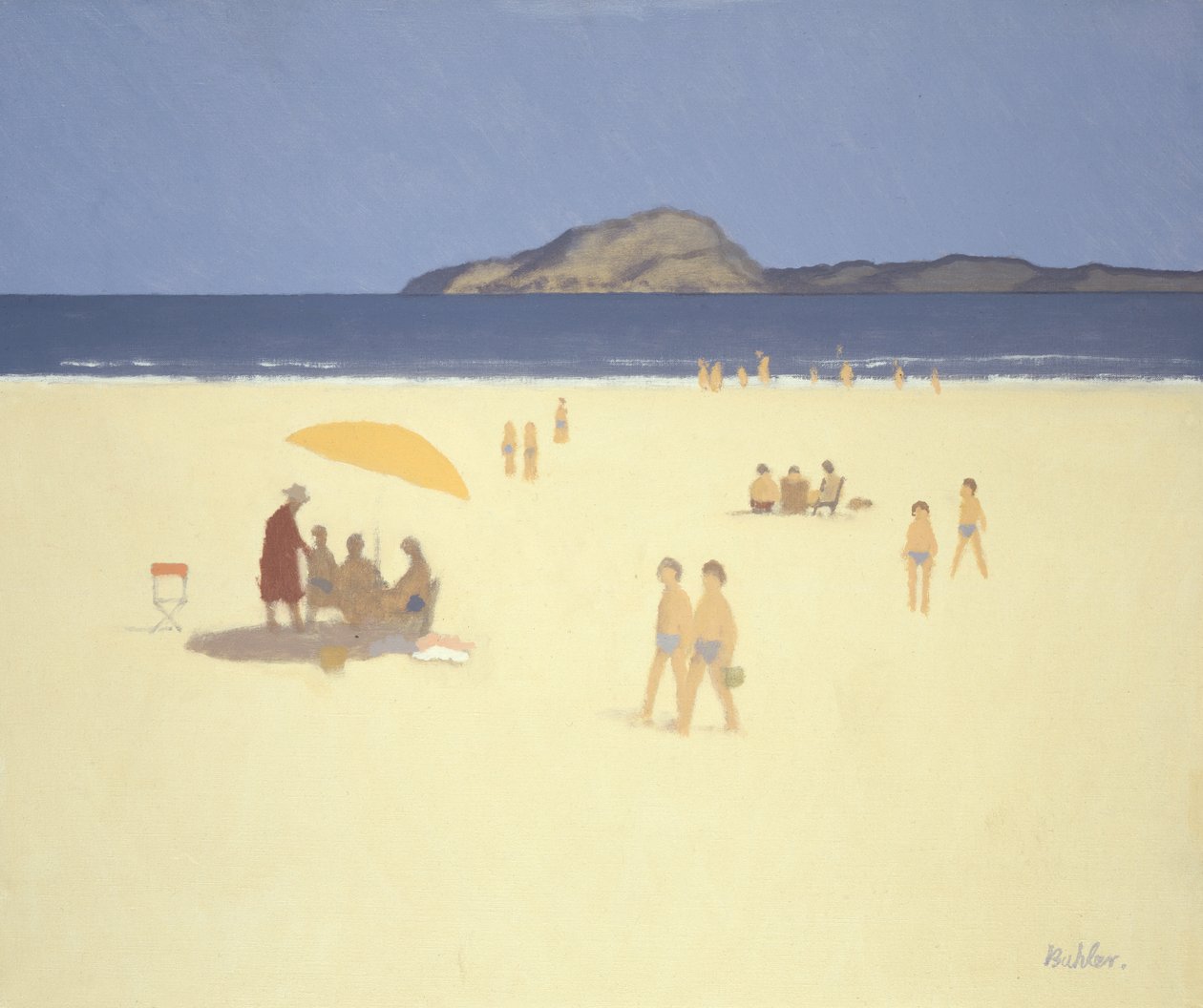 Une Plage en Bretagne - Robert Buhler