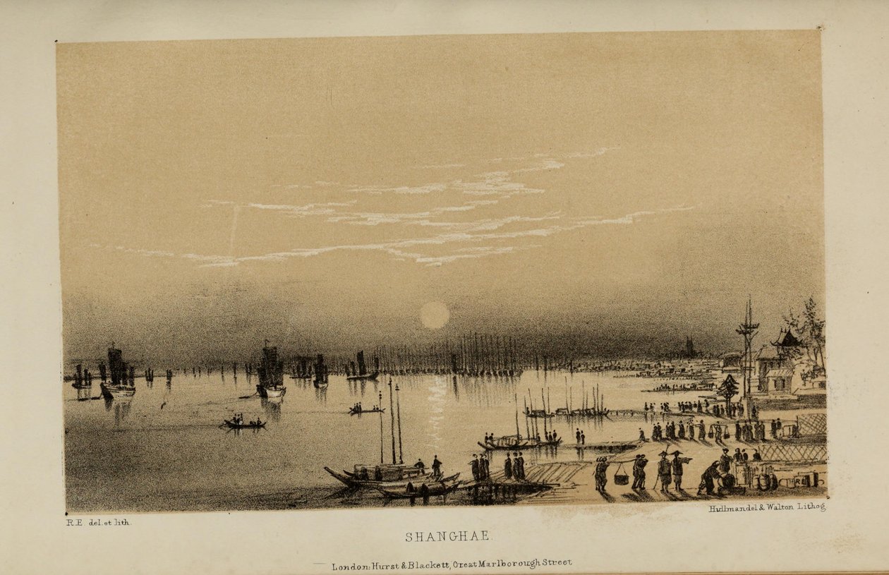 Shanghae, peinture à l
