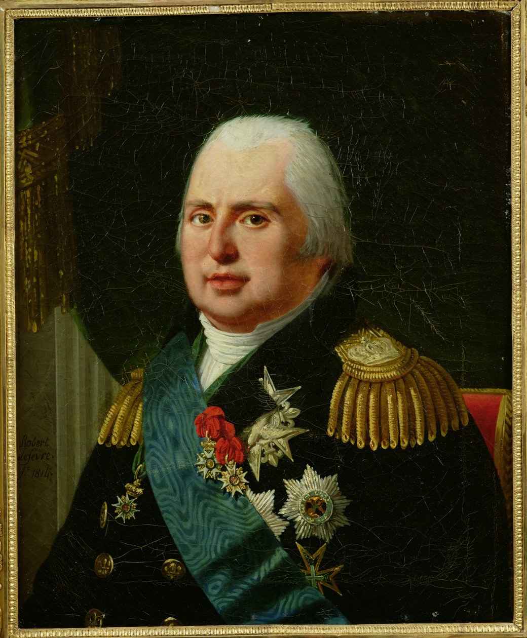 Louis XVIII après 1815 - Robert Lefevre